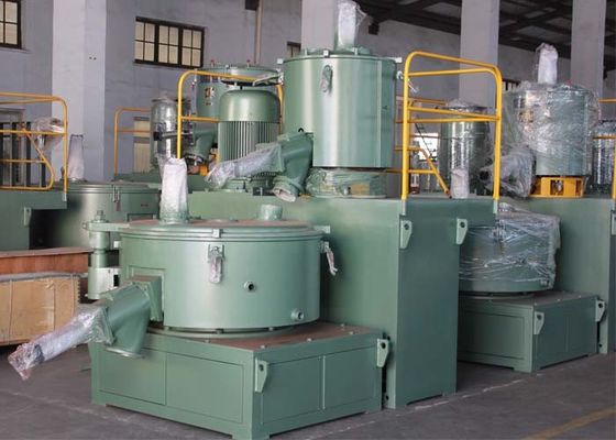 Mélangeur à grande vitesse de refroidissement chaud de machine de mélangeur de PVC de granule de PE pour la composition de PVC