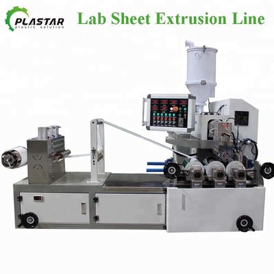 ligne en plastique d'extrusion de feuille d'ANIMAL FAMILIER d'EVA de PE des machines pp de laboratoire de 200mm