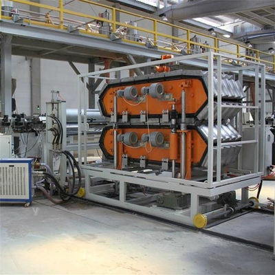 La machine d'extrusion de profil de PVC d'asa PMMA a ridé la machine en plastique d'extrusion de profil de toit